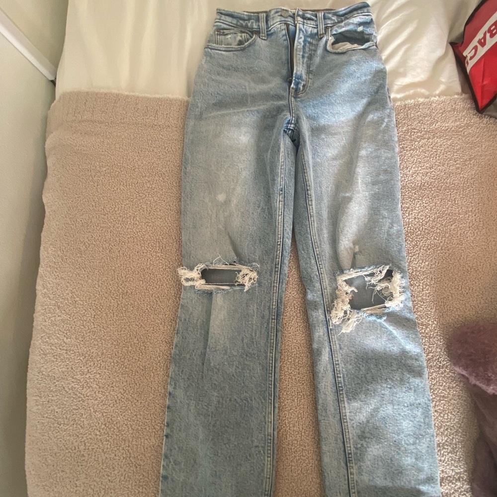 Abercrombie and fitch The 90’s ultra high rise jeans